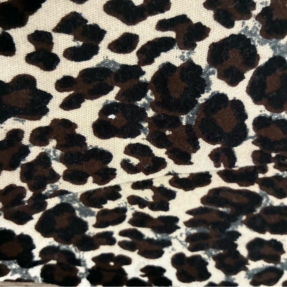 HAYDEN LOS ANGELES Black and Tan Animal Print Pants. Size Medium. - Picture 2 of 9